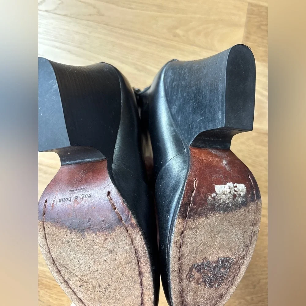 Rag and bone leather boots womens 6